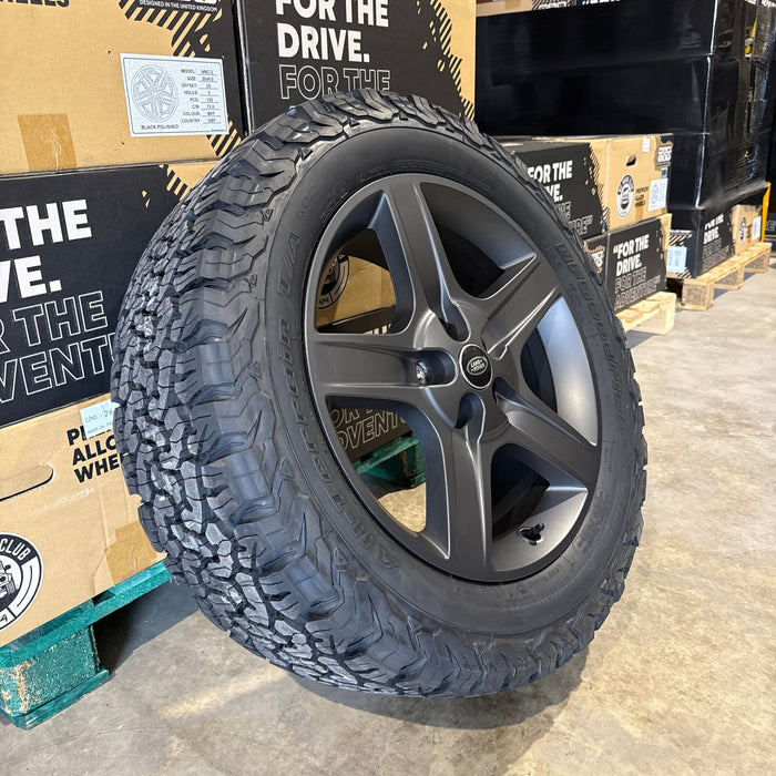 Genuine Land Rover Discovery 5 Style 5094 20" Alloy Wheels & Off Road Tyres