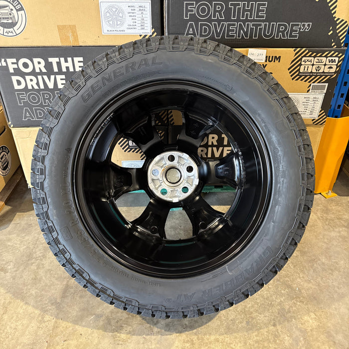 Genuine Land Rover Discovery 5 Style 6011 20" Alloy Wheels & Off Road Tyres