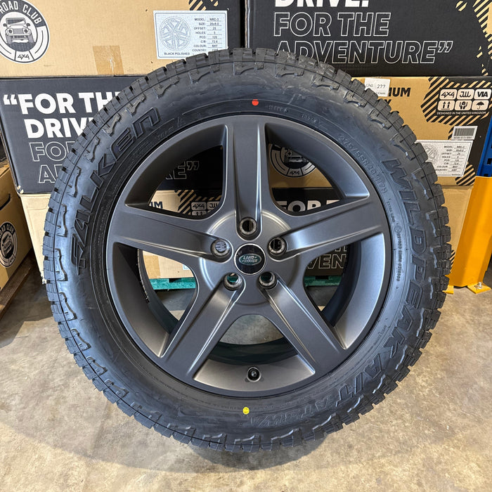 Genuine Land Rover Discovery 5 Style 5094 20" Alloy Wheels & Off Road Tyres