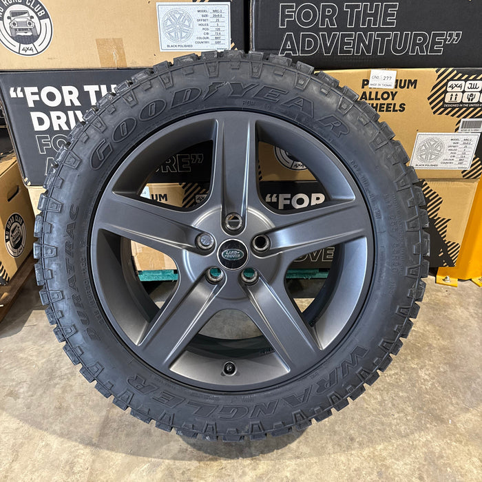 Genuine Land Rover Discovery 5 Style 5094 20" Alloy Wheels & Off Road Tyres
