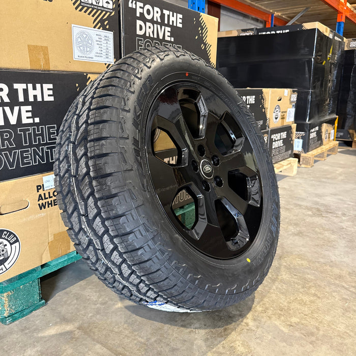 Genuine Land Rover Discovery 5 Style 6011 20" Alloy Wheels & Off Road Tyres