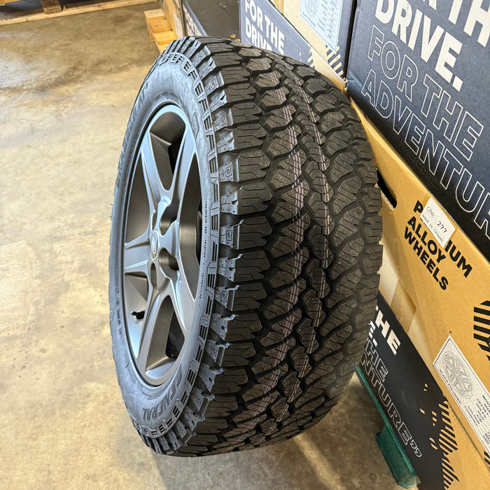 Genuine Land Rover Discovery 5 Style 5094 20" Alloy Wheels & Off Road Tyres