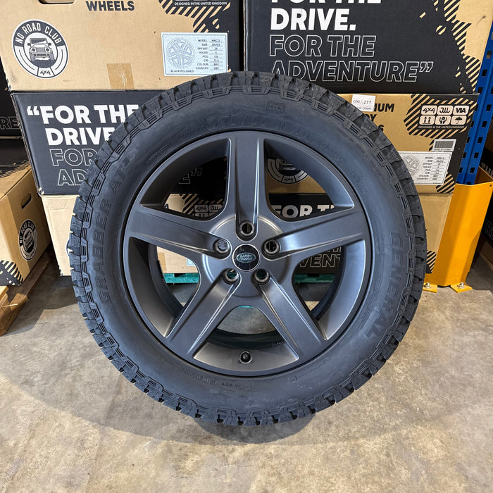 Genuine Land Rover Discovery 5 Style 5094 20" Alloy Wheels & Off Road Tyres
