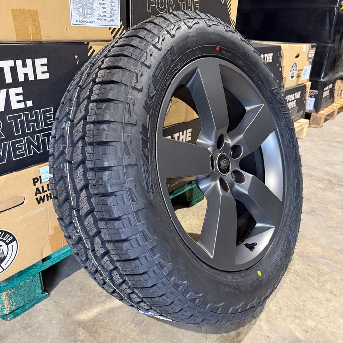 Genuine Land Rover Discovery 5 Style 5098 20" Alloy Wheels & Off Road Tyres