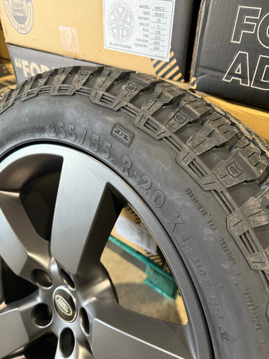 Genuine Land Rover Discovery 5 Style 5098 20" Alloy Wheels & Off Road Tyres
