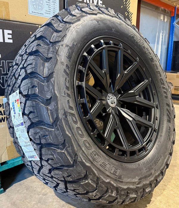 NRC-2 CHRONOGRIP 18" Toyota Hilux Off Road Alloy Wheels & Tyres