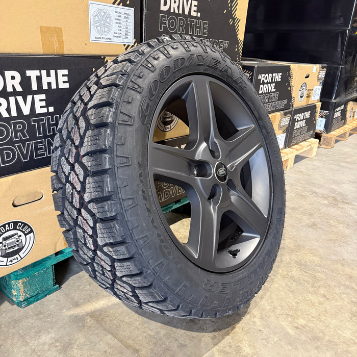 Genuine Land Rover Discovery 5 Style 5094 20" Alloy Wheels & Off Road Tyres