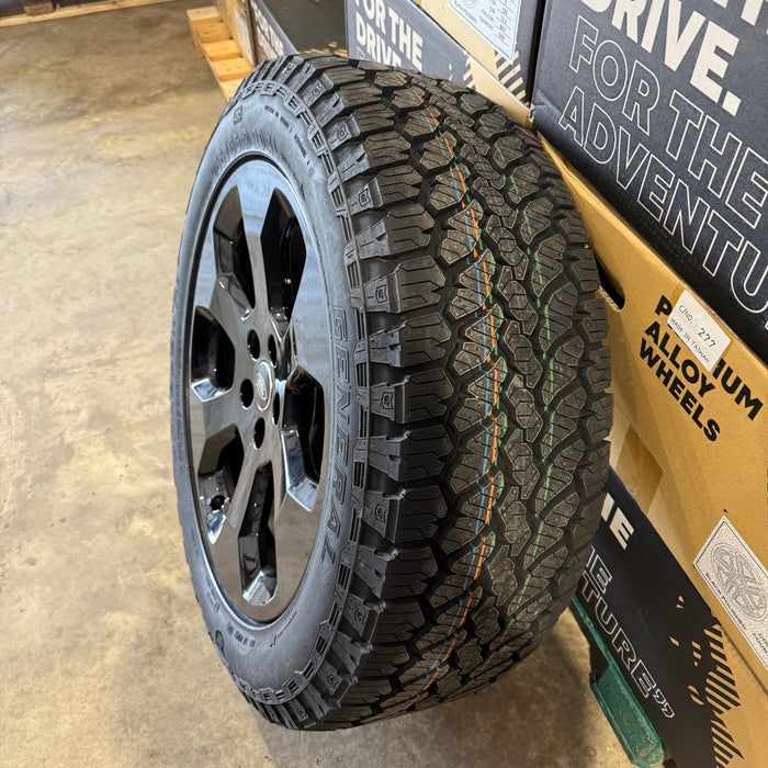 Genuine Land Rover Discovery 5 Style 6011 20" Alloy Wheels & Off Road Tyres