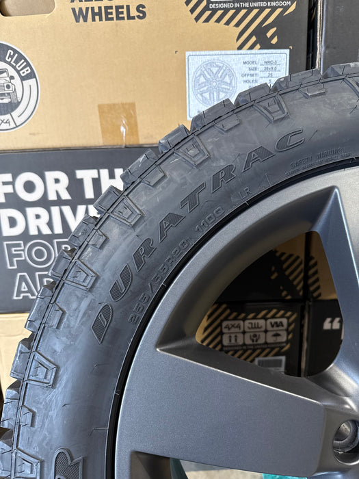 Genuine Land Rover Discovery 5 Style 5098 20" Alloy Wheels & Off Road Tyres