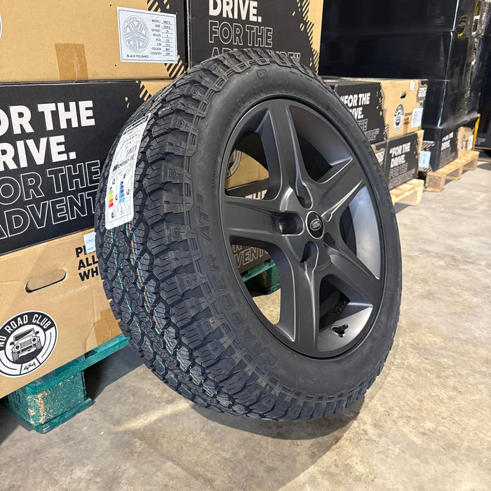 Genuine Land Rover Discovery 5 Style 5094 20" Alloy Wheels & Off Road Tyres
