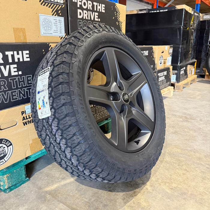 Genuine Land Rover Discovery 5 Style 5094 20" Alloy Wheels & Off Road Tyres