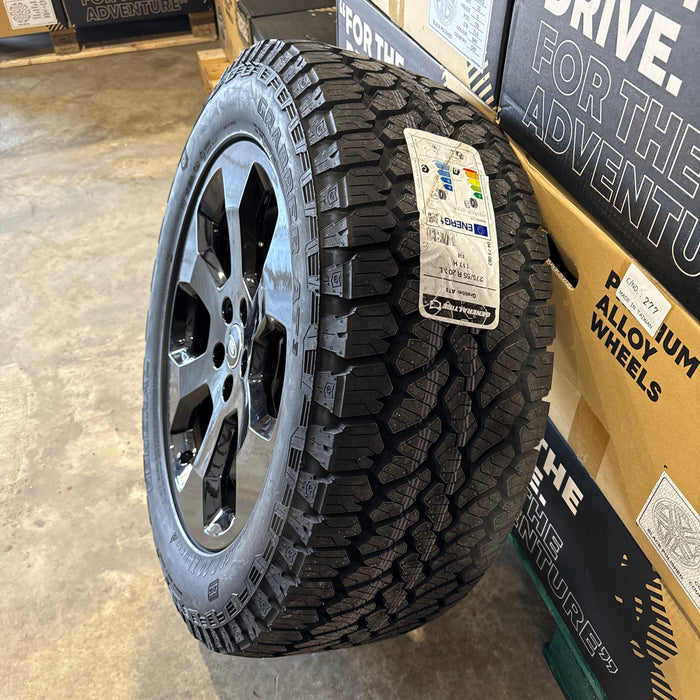 Genuine Land Rover Discovery 5 Style 6011 20" Alloy Wheels & Off Road Tyres