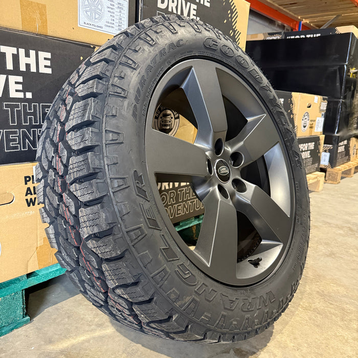 Genuine Land Rover Discovery 5 Style 5098 20" Alloy Wheels & Off Road Tyres