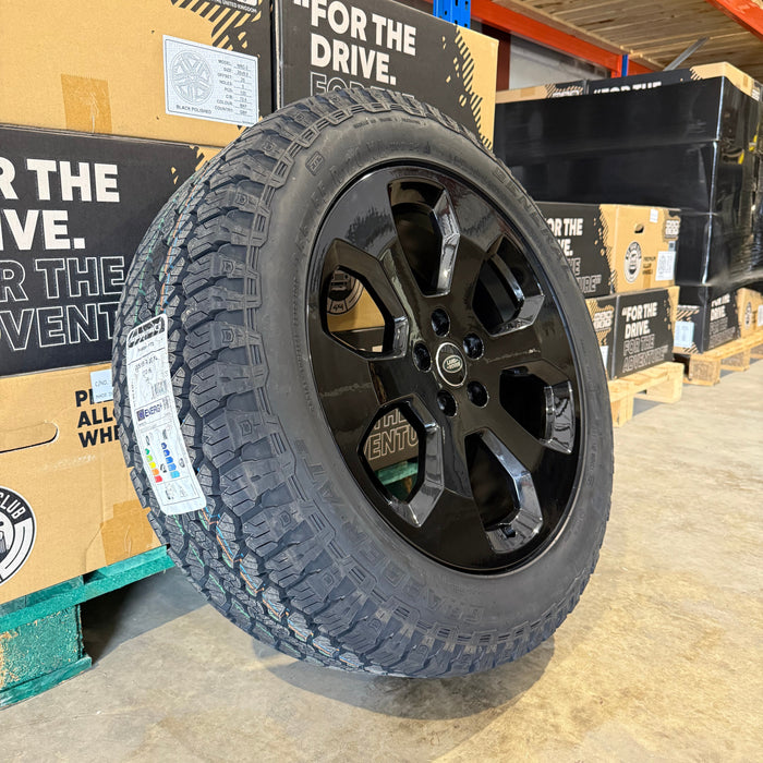Genuine Land Rover Discovery 5 Style 6011 20" Alloy Wheels & Off Road Tyres