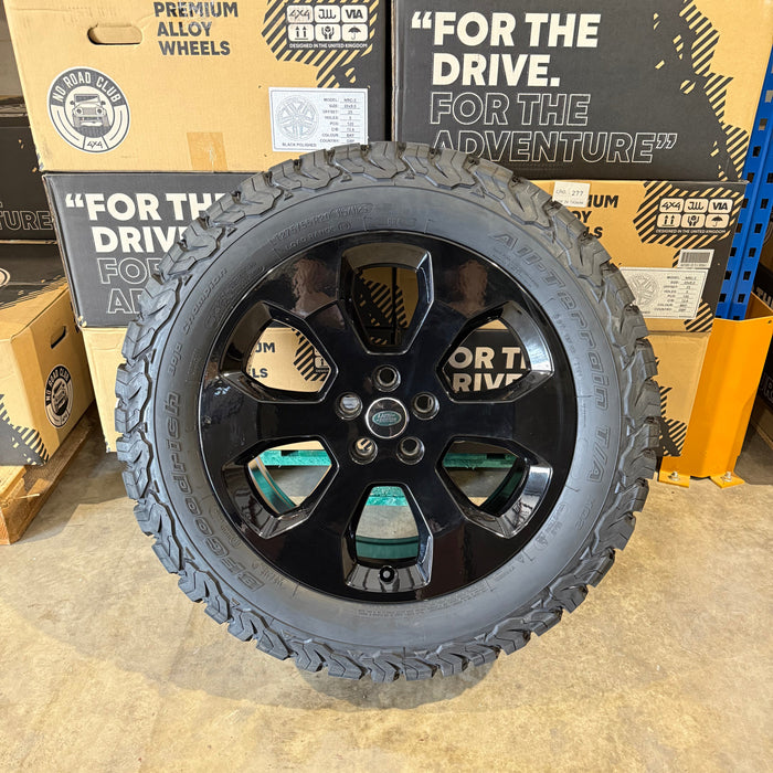 Genuine Land Rover Discovery 5 Style 6011 20" Alloy Wheels & Off Road Tyres