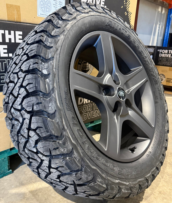 Genuine Land Rover Discovery 5 Style 5094 20" Alloy Wheels & Off Road Tyres