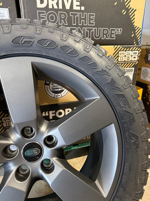 Genuine Land Rover Discovery 5 Style 5098 20" Alloy Wheels & Off Road Tyres