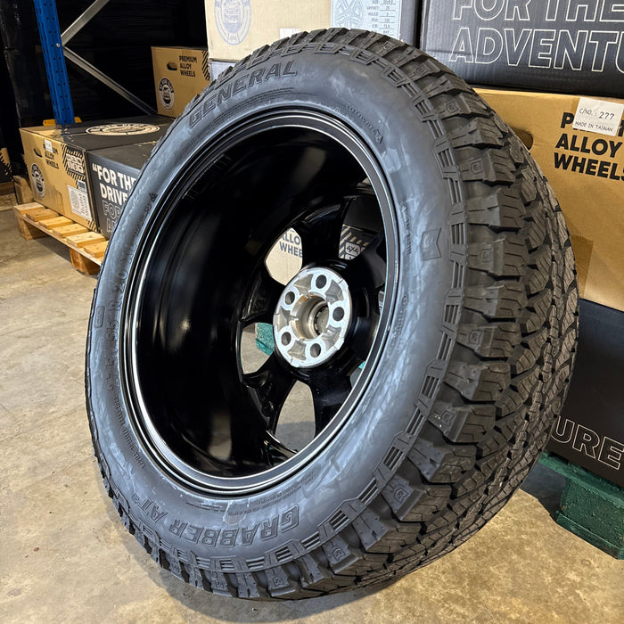 Genuine Land Rover Discovery 5 Style 6011 20" Alloy Wheels & Off Road Tyres