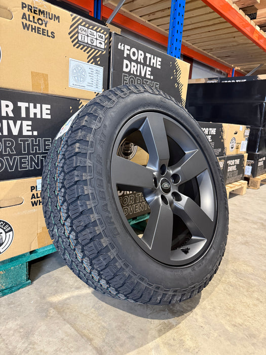 Genuine Land Rover Discovery 5 Style 5098 20" Alloy Wheels & Off Road Tyres