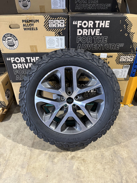 Genuine Land Rover Discovery 5 Style 5095 20" Alloy Wheels & Off Road Tyres