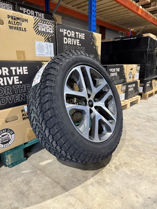 Genuine Land Rover Discovery 5 Style 5095 20" Alloy Wheels & Off Road Tyres