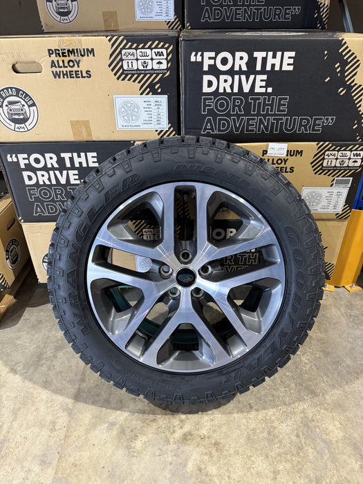 Genuine Land Rover Discovery 5 Style 5095 20" Alloy Wheels & Off Road Tyres